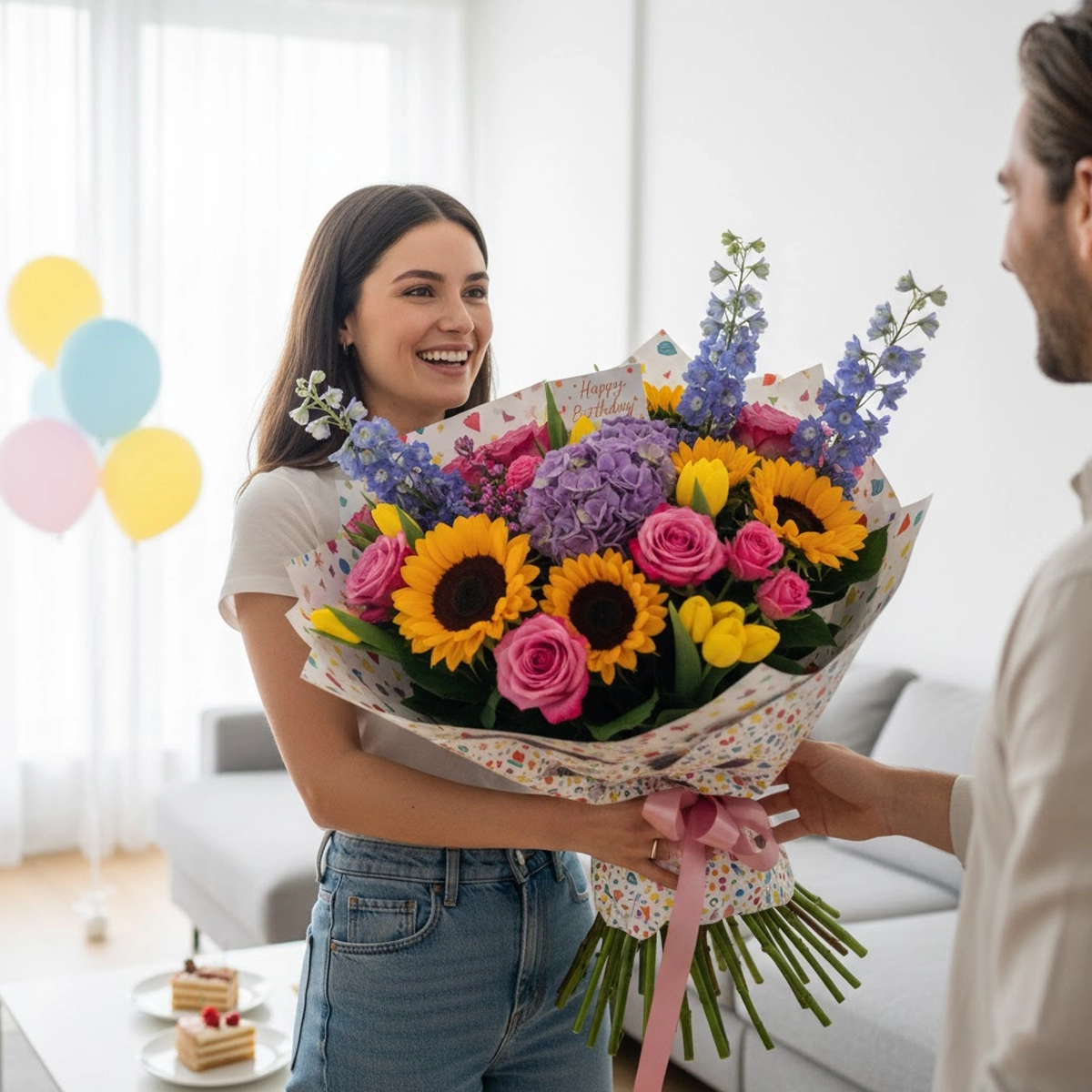 Luxury Birthday Balloon Decorations Business Bay