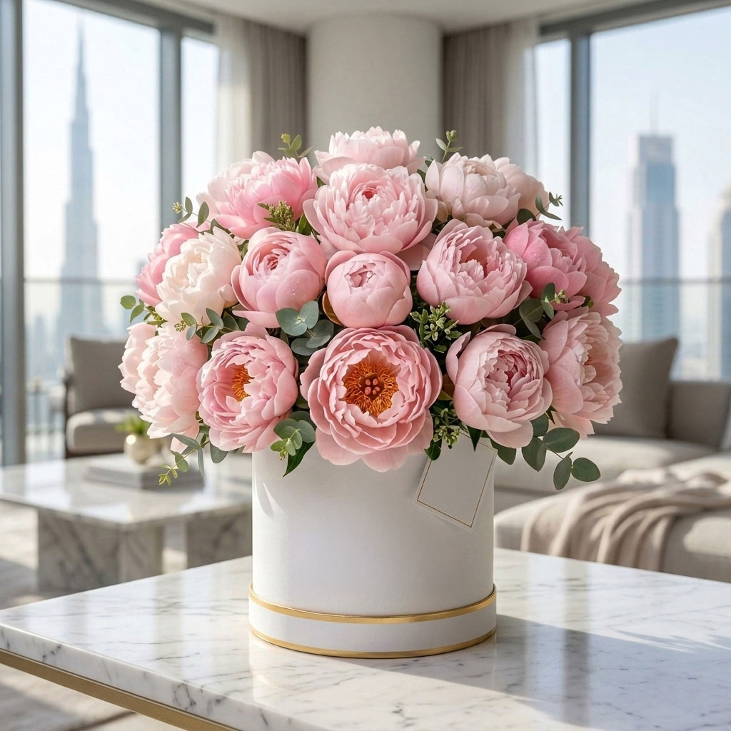 Peonies Flowers Dubai